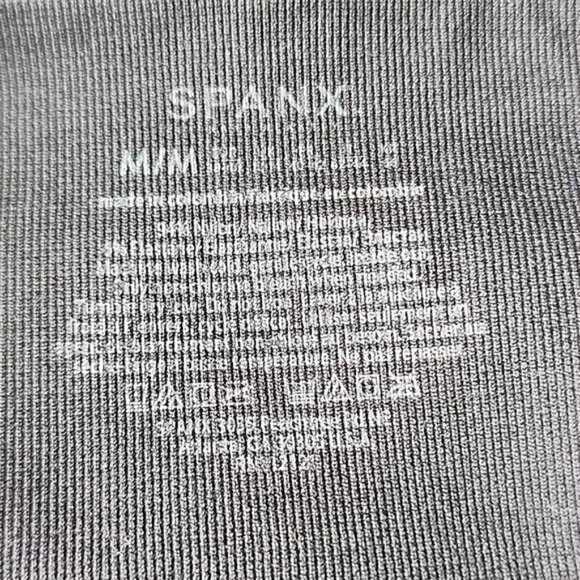 Spanx Black Medium Leggings mid-rise ankle Women's Medium - Picture 4 of 5